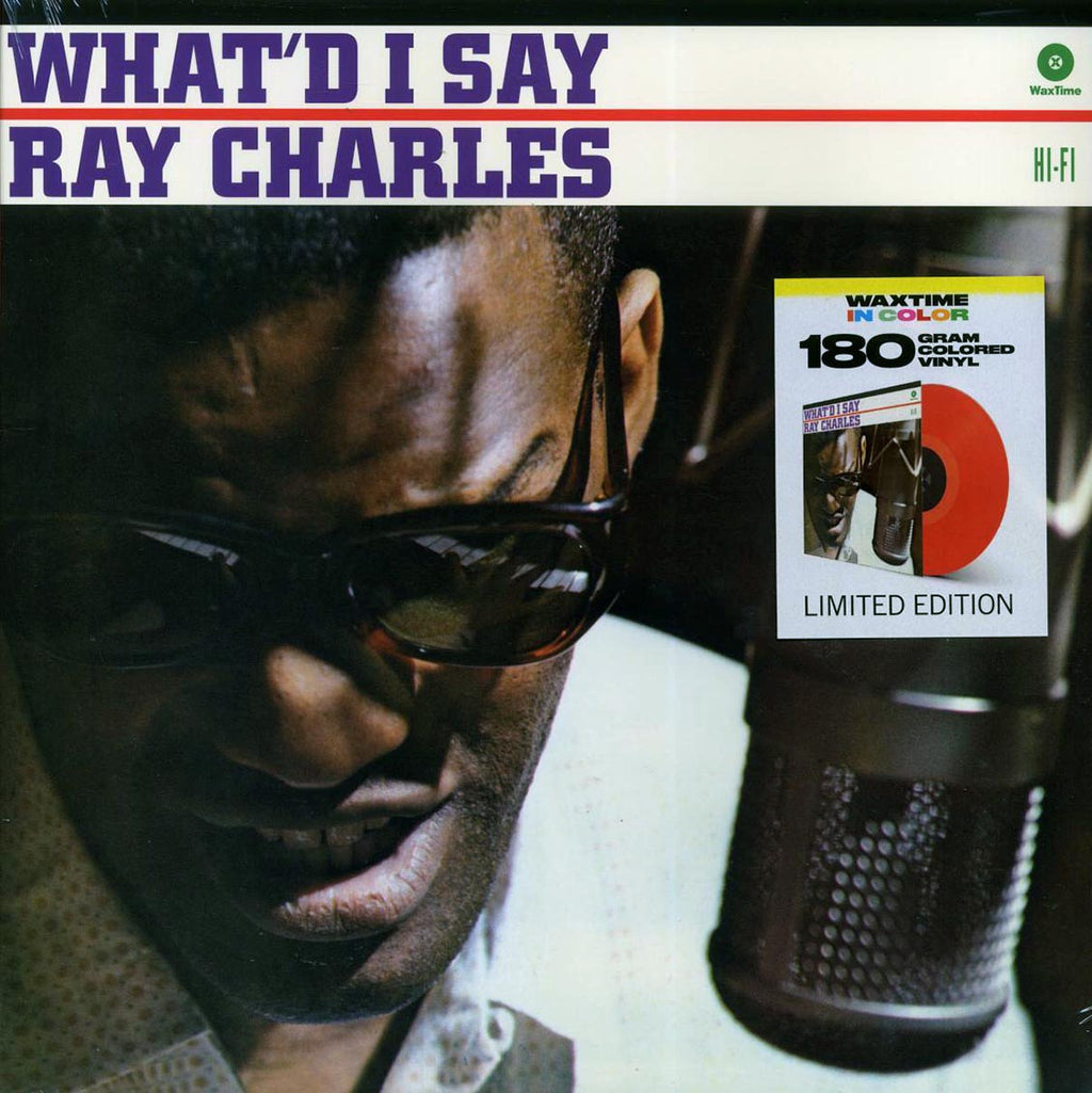 Ray Charles - What?d I Say (+2 bonus tracks) (ltd. ed.) (180g) (red vinyl) Vinyl Record