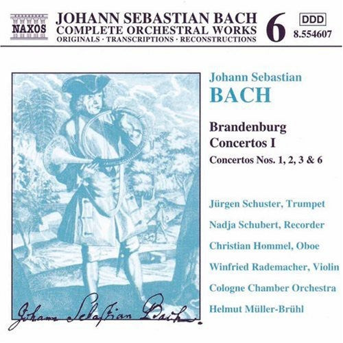 Bach / Cologne Chamber Orch / Muller-bruhl,helmut - Brandenburg Concertos I - Music CD