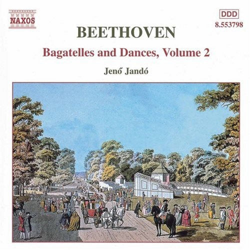 Beethoven / Jando,jeno - Bagatelles & Dances 2 - Music CD