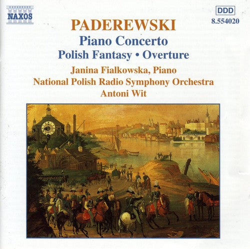 Paderewski,ignacy / Fialkowska / Wit,antoni - Piano Concerto: Polish Fantasy / Pno Cto In A - Music CD
