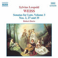 Weiss,silvius Leopold / Barto,robert - Sonatas For Lute #3 - Music CD