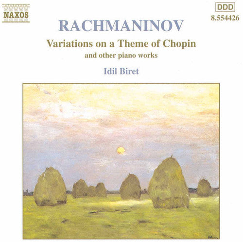Rachmaninoff / Biret Idil - Variations On A Theme Of Chopin & Other Pno Works - Music CD