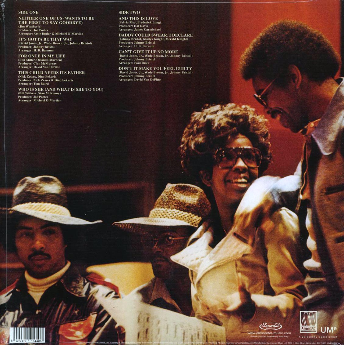 Gladys Knight & The Pips - Neither One Of Us (ltd. ed.) Vinyl Record