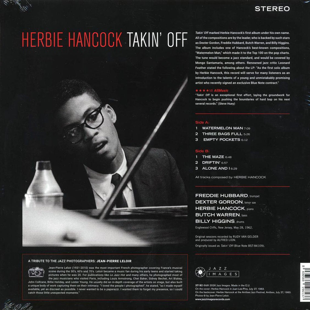 Herbie Hancock - Takin? Off (ltd. ed.) (180g) (red vinyl) Vinyl Record