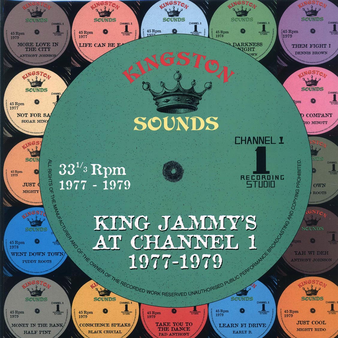 Jr. Reid, Half Pint, Wayne Smith, Pad Anthony, Etc. - King Jammy At Channel One (180g) Vinyl Record