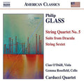 Glass / Carducci Quartet / O'duill / Rosefield - String Quartet No. 5 - Suite From Dracula - String - Music CD