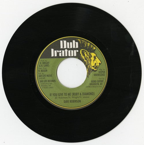 Robinson,dave - If You Give To Me (aka Ruby & Diamond) - Vinyl Record