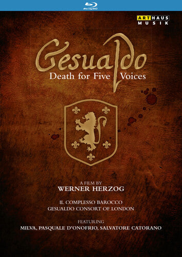 Gesualdo / Curtis / Place / Milva / D'onofrio - Death For Five Voices - Blu-ray