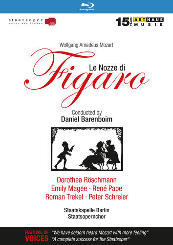 Mozart / Barenboim / Pape / Roschmann / Magee - Le Nozze Di Figaro - Blu-ray