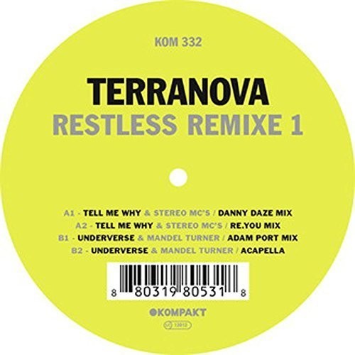 Terranova - Restless Remixe 1 - Vinyl Record