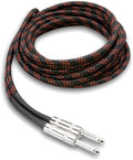 Hosa Cloth Guitar Cable Straight To Same 18ft - Hosa Cloth Guitar Cable Straight To Same 18ft - Professional Audio