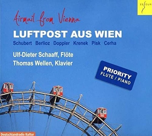 Wellwn,thomas / Schaaff,ulf-dieter - Airmail From Vienna - Works By Schubert Berlioz - Music CD