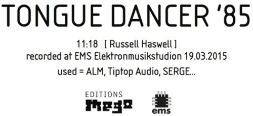 Haswell,russell - Tongue Dancer '85 - Vinyl Record