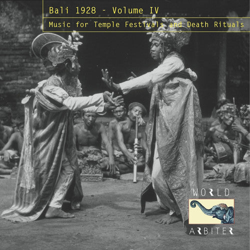 Bali 1928 Iv: Music For Temple Festivals / Various - Bali 1928 Iv: Music For Temple Festivals / Various - Music CD