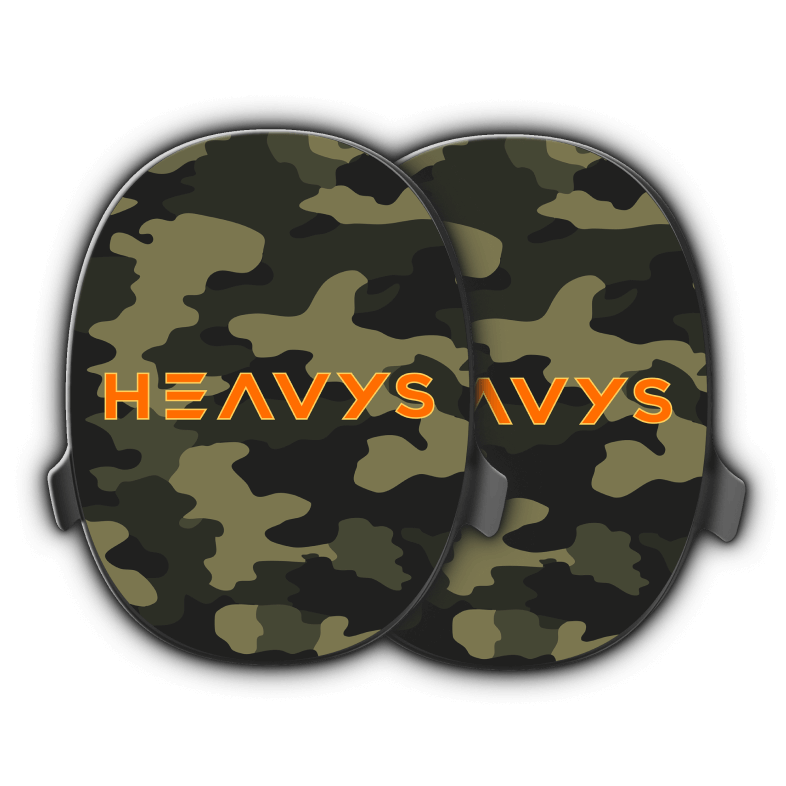Camouflage Edition by Artist T1M Limited Edition HEAVYS Headphone Shells & Headphone Bundle