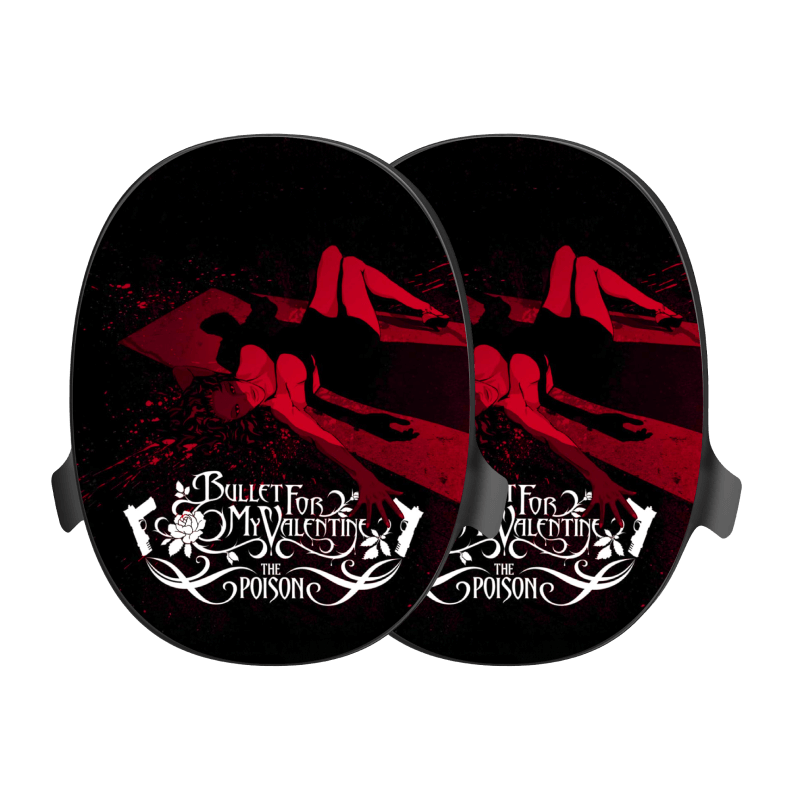 Bullet for My Valentine Poison Anniversary Limited Edition HEAVYS Headphone Shells & Headphone Bundle