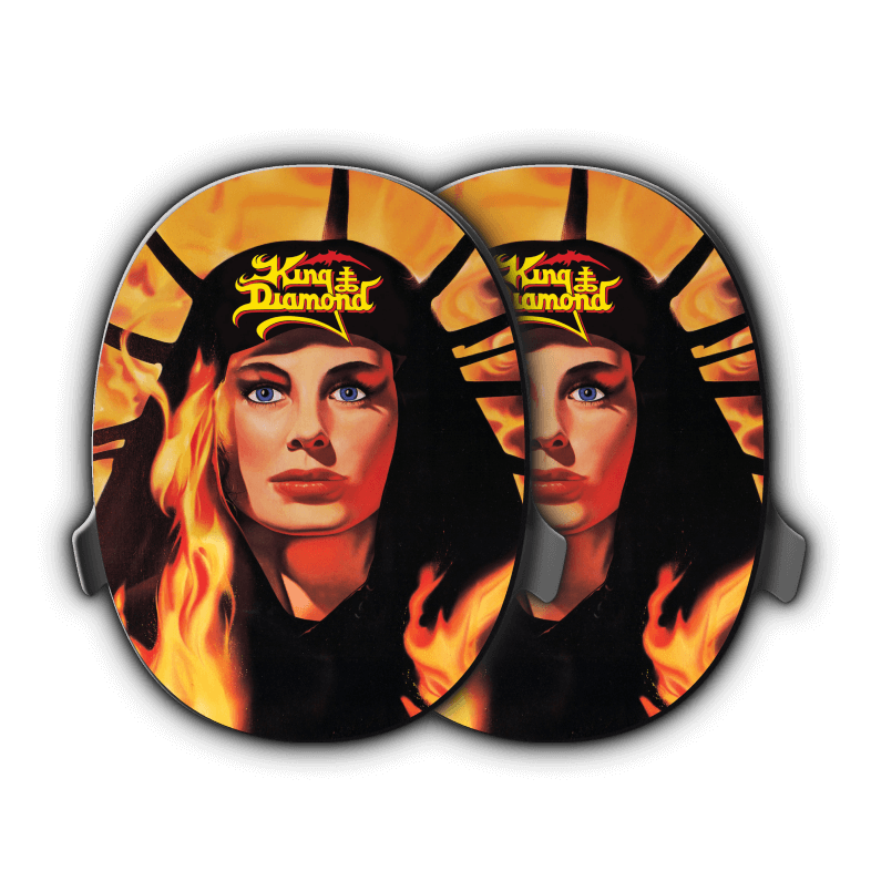 King Diamond Fatal Portrait Limited Edition HEAVYS Headphone Shells & Headphone Bundle