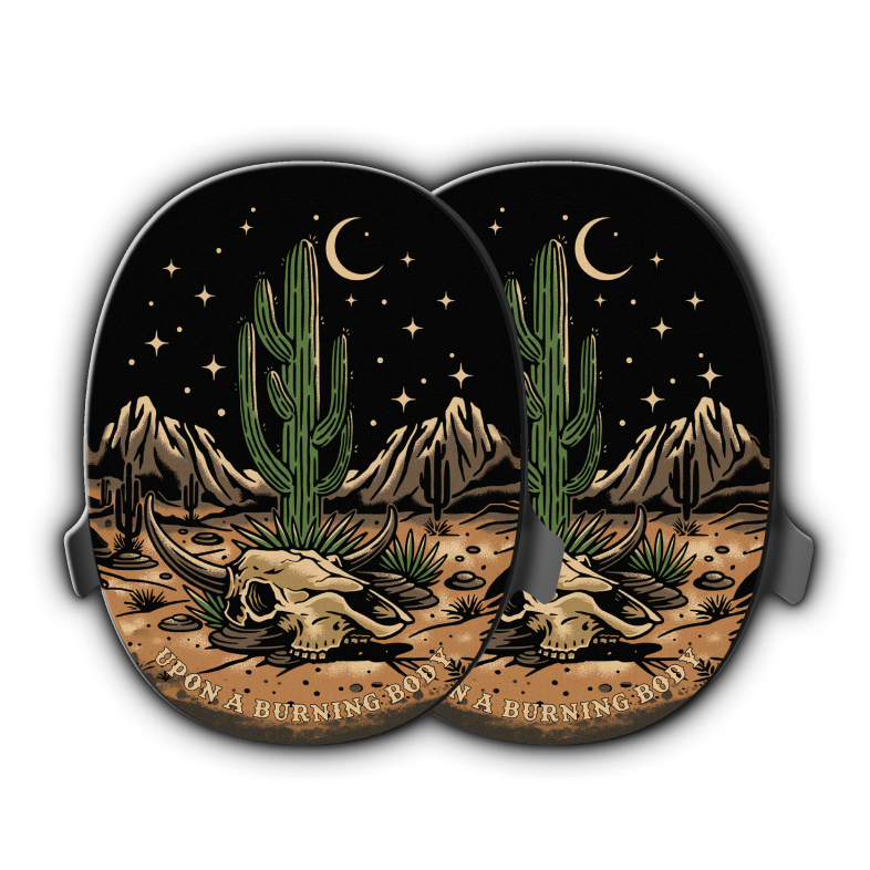 Upon A Burning Body Limited Edition Heavys Headphone Shells & Headphone Bundle