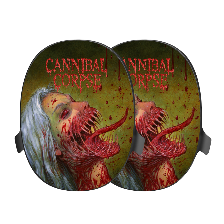 Cannibal Corpse Limited Edition HEAVYS Headphone Shells & Headphone Bundle