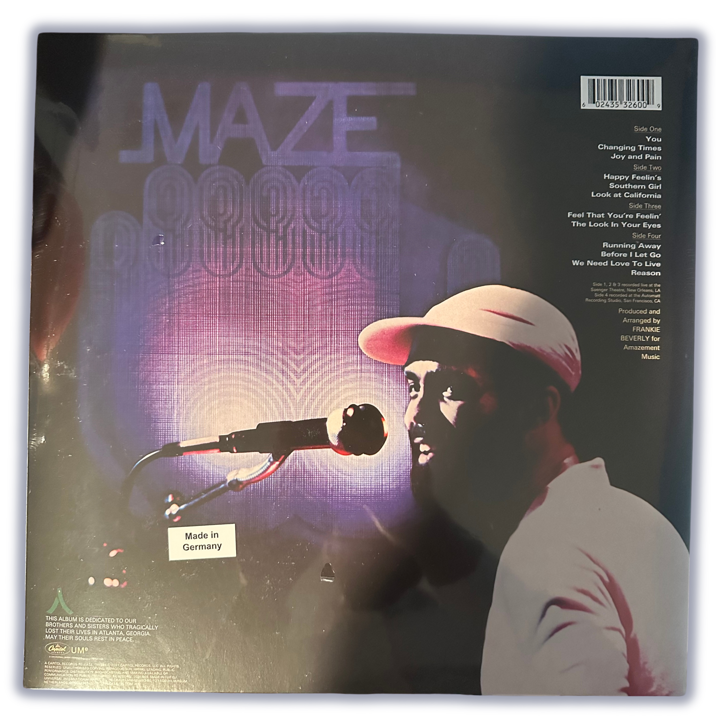MAZE - LIVE IN NEW ORLEANS (2LP)