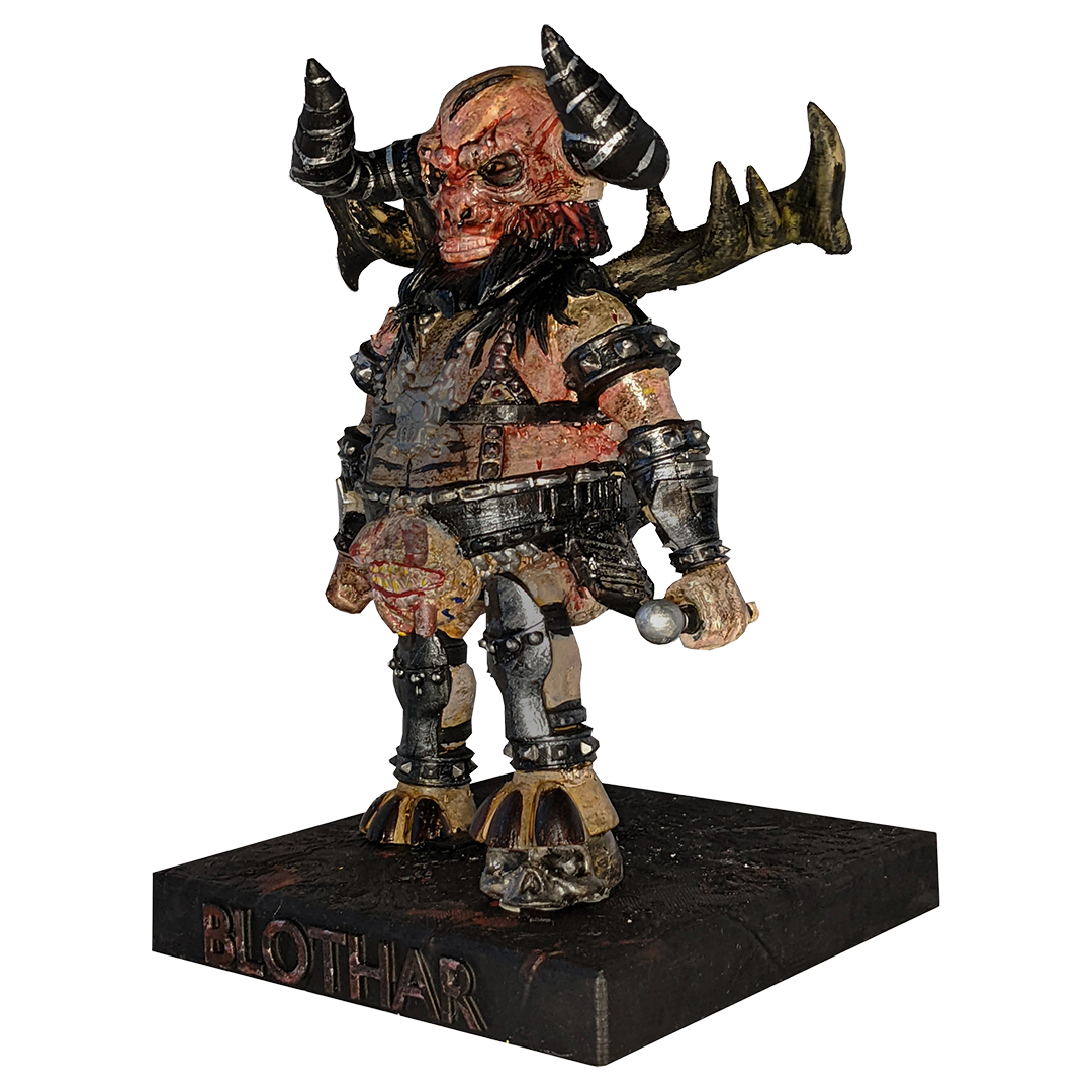 GWAR The New Dark Ages Limited Edition LP + Blothar Bobblehead Bundle Vinyl Record