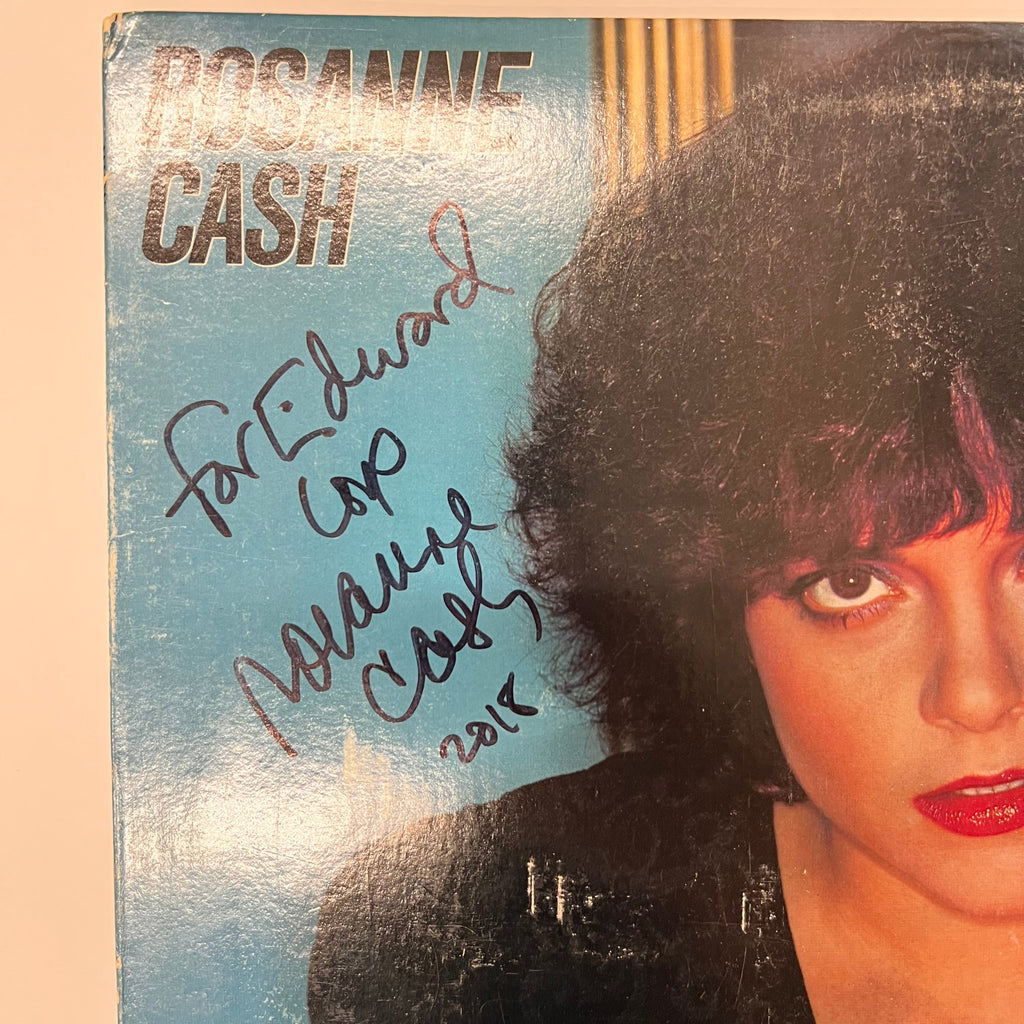 Rosanne Cash Signed Seven Year Ache Vinyl Album PSA