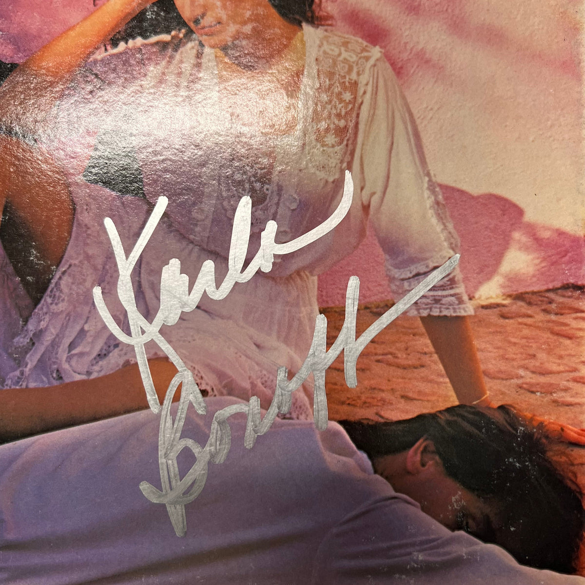 Karla Bonoff  Signed Wild Heart of the Young Framed Vinyl PSA Album