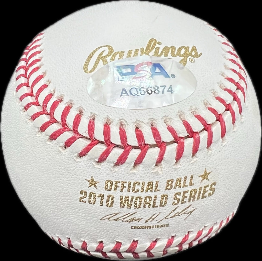 Matt Cain Signed MLB Baseball PSA San Francisco Giants