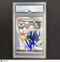 2025 Upper Deck MVP Hockey#73 Kevin Fiala Signed Card PSA Autographed