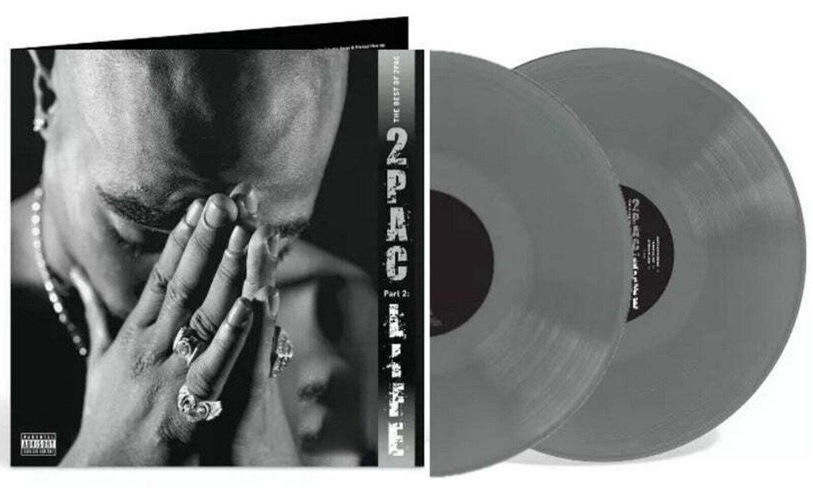 The Best Of 2Pac - Part 2: Life (Grey Colored Vinyl) (2 Lp's) Vinyl Record