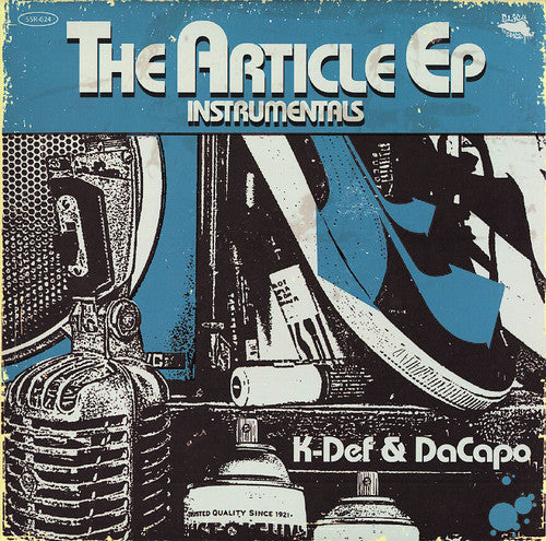 K-def & Dacapo - Article / Instrumentals - Vinyl Record