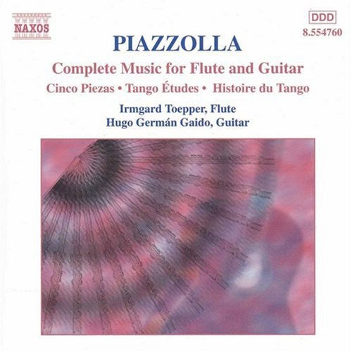 Piazzolla / Toepper / Gaido - Complete Music For Flute & Guitar - Music CD
