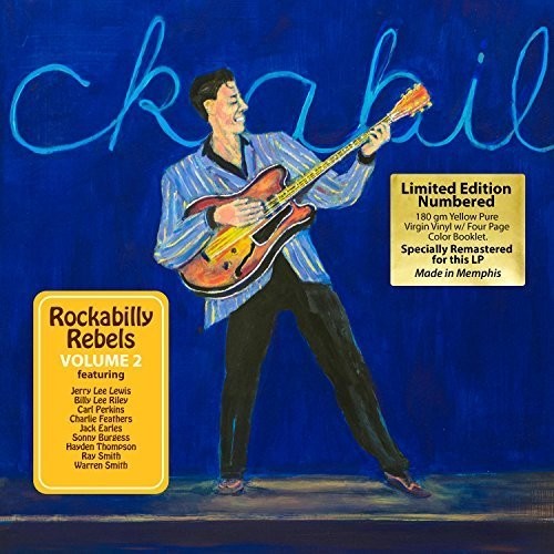 Rockabilly Rebels, Vol. 2 [Limited Edition Yellow Vinyl] Vinyl Record
