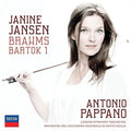 Brahms / Jansen / Pappano / Lso - Violin Concerto / Bartok: Violin Concerto No 1 - Music CD