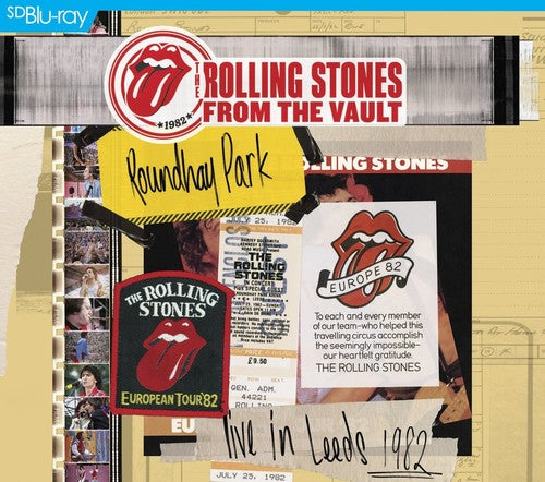 Rolling Stones - From The Vault: Live In Leeds 1982 - Blu-ray