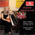 Schubert / Agranovich,sophia - Wanderer Fantasie In C Major, Op. 15 - Chopin: 4 - Music CD