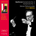 Beethoven / Vienna Philharmonic / Bohm - Symphonie No. 2 & 7 - Music CD