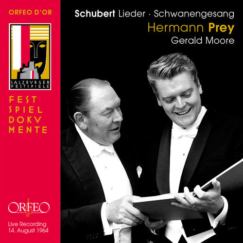 Schubert / Prey / Moore - Lieder - Music CD