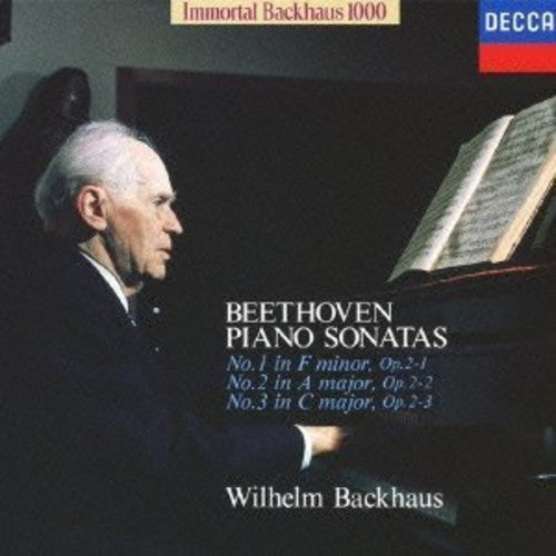Bachhaus,wilhelm - Beethoven: Piano Sonatas 1-3 - Music CD