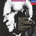 Bachhaus,wilhelm - Beethoven:piano Concertos 2 & 5 - Music CD