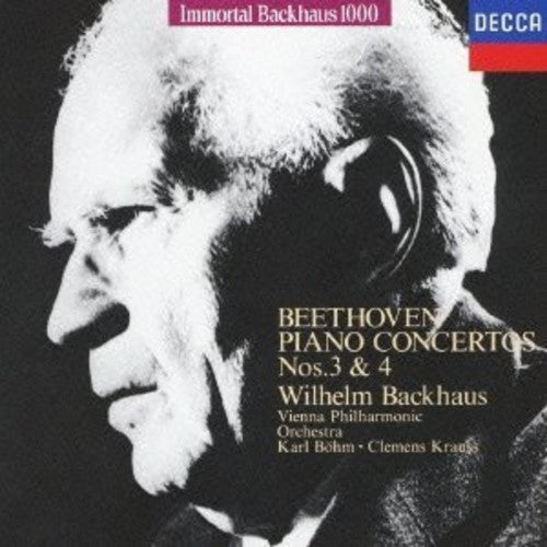 Bachhaus,wilhelm - Beethoven:piano Concertos 3 & 5 - Music CD
