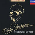 Bachhaus,wilhelm - Sein Letztes Konzert - Music CD