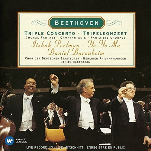 Beethoven / Perlman,itzhak / Ma,yo-yo / Berliner - Triple Concerto - Music CD