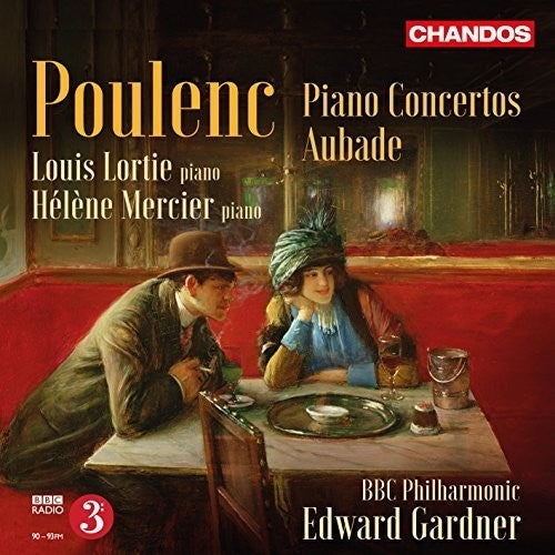 Poulenc / Lortie / Mercier / Bbc Philharmonic Orc - Piano Concertos & Aubade - Music CD