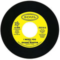 Martin,shane / Taj Mahal - I Need You / A Lot Of Love - Vinyl Record