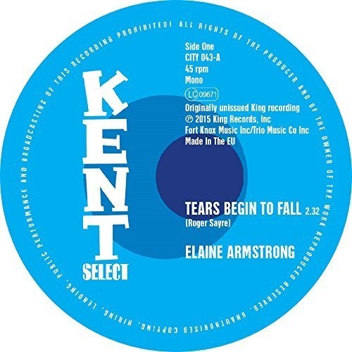 Armstrong,elaine / Moorer,bettry - Tears Begin To Fall/speed Up - Vinyl Record