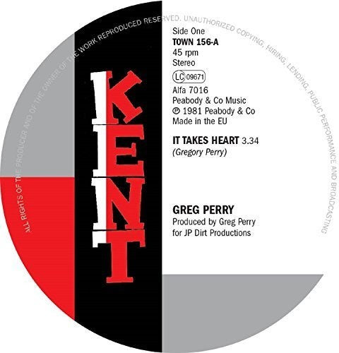 Perry,greg / Brown,jocelyn - It Takes Heart/if I Can't Have Your Love - Vinyl Record