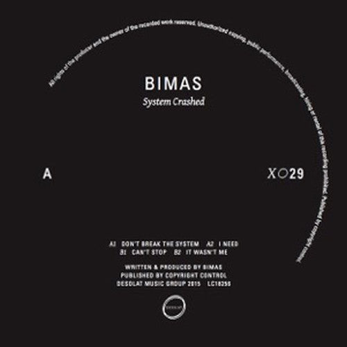 Bimas - System Crashed - Vinyl Record