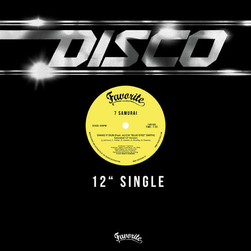 7 Samurai - Shake It Up / Cosmic Jam - Vinyl Record