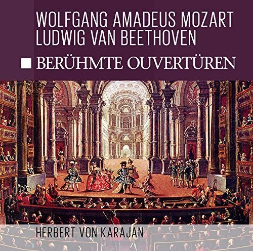 Mozart / Beethoven / Karajan - Ouverturen / Overtures - Music CD